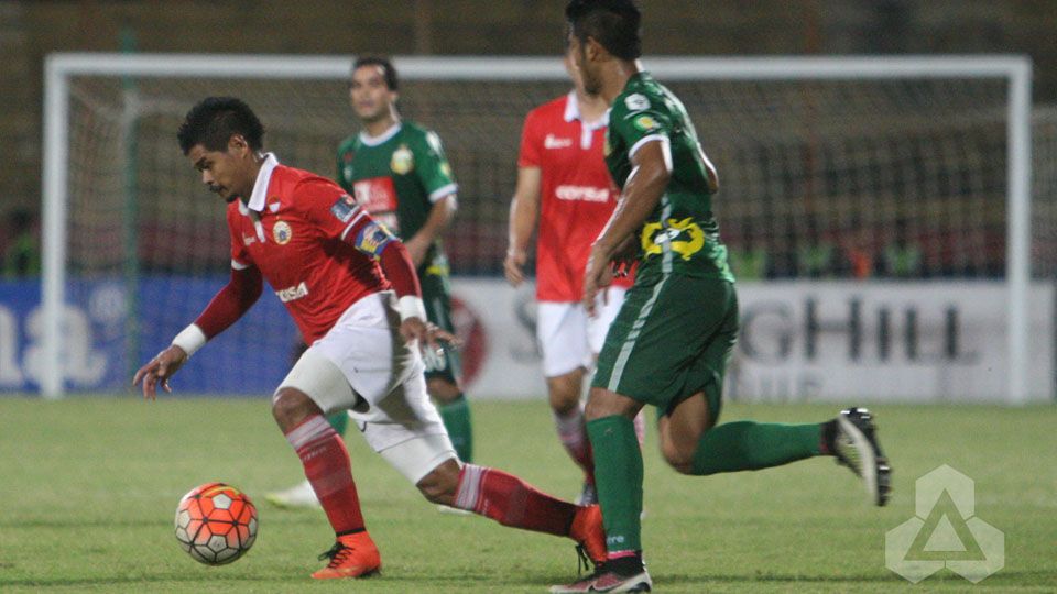 Bambang Pamunkas tak diturunkan pelatih Stefano Cugurra Teco. Copyright: &copy; GTS